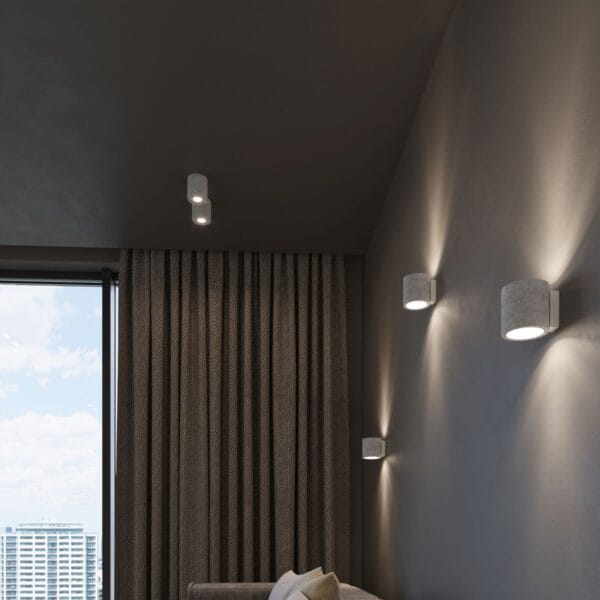Wall Lamp ORBIS Concrete Persian Indigo ORBIS