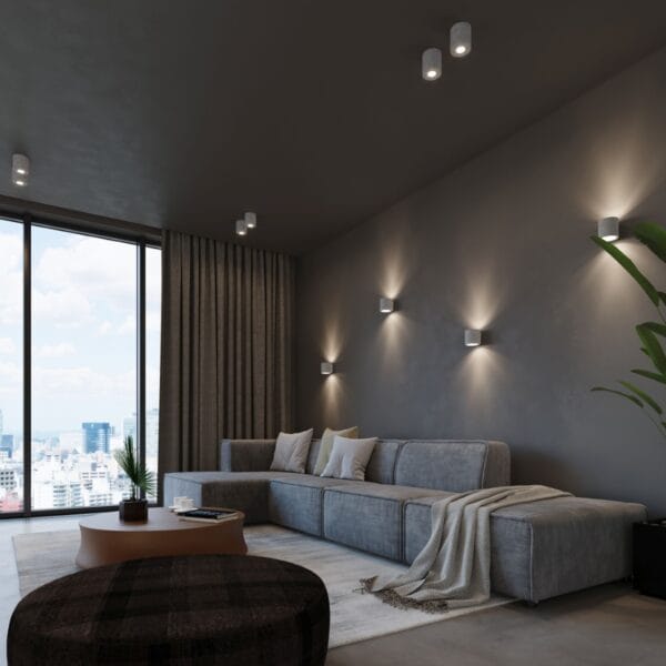 Wall Lamp ORBIS Concrete Persian Indigo ORBIS