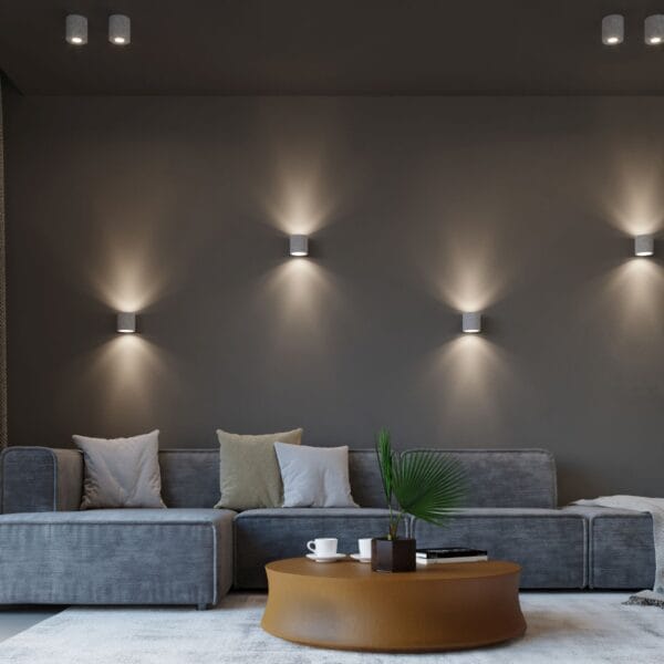 Wall Lamp ORBIS Concrete Persian Indigo ORBIS