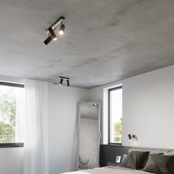 Wall Lamp DIREZIONE Black Modern Indoor Wall Lights Bittersweet Shimmer