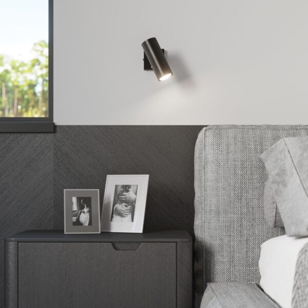 Wall Lamp DIREZIONE Black Modern Indoor Wall Lights Bittersweet Shimmer