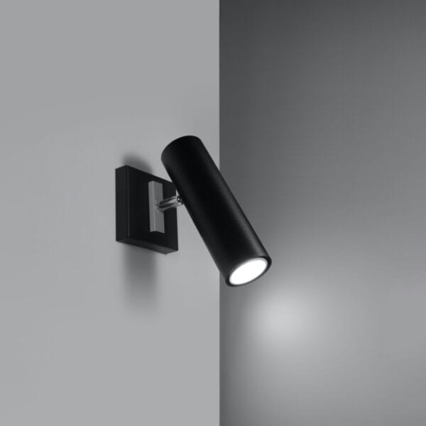 Wall Lamp DIREZIONE Black Modern Indoor Wall Lights Bittersweet Shimmer