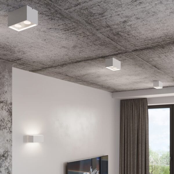 Wall Lamp QUAD Maxi White Deep Space QUAD