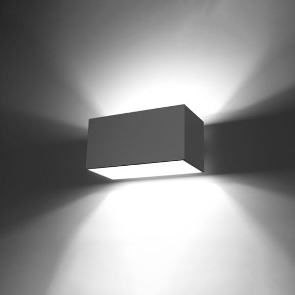 Wall Lamp QUAD Maxi Grey Deep Space QUAD