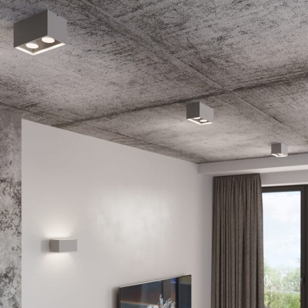 Wall Lamp QUAD Maxi Black Deep Space QUAD