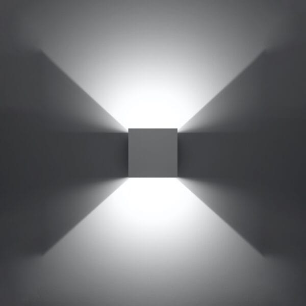 Wall Lamp LUCA White Led Ip54 Deep Space LUCA