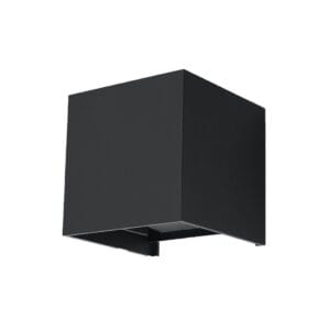 Wall Lamp LUCA Black Led Ip54 Deep Space LUCA