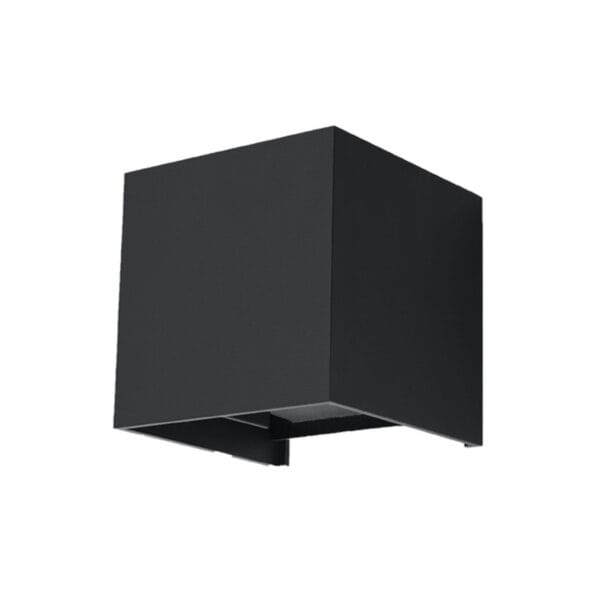 Wall Lamp LUCA Black Led Ip54 Deep Space LUCA