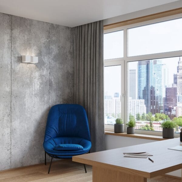 Wall Lamp QUAD 2 White Deep Space QUAD