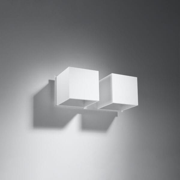 Wall Lamp QUAD 2 White Deep Space QUAD