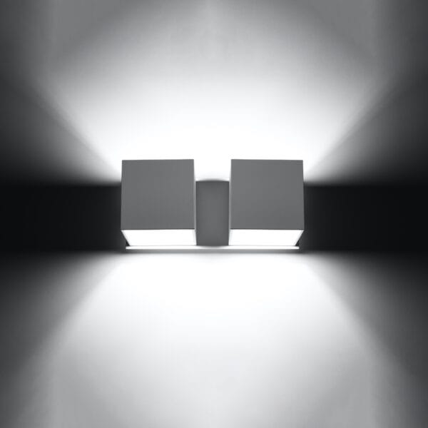 Wall Lamp QUAD 2 White Deep Space QUAD