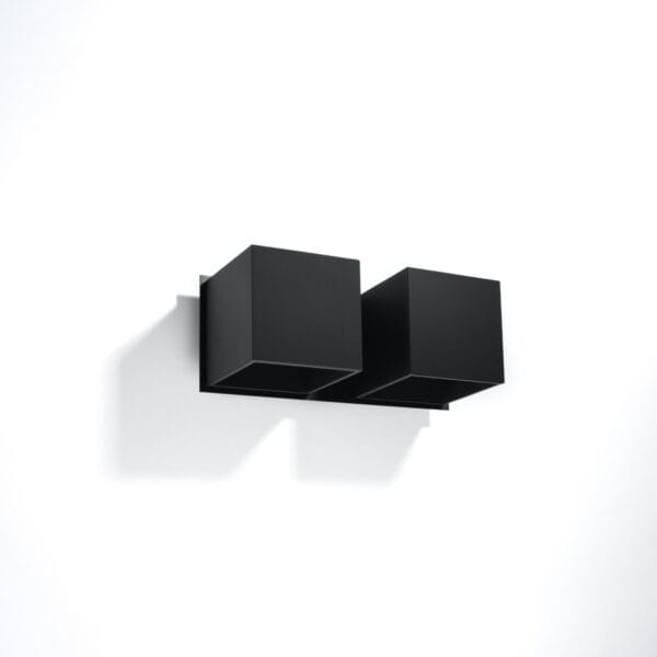 Wall Lamp QUAD 2 Black Deep Space QUAD