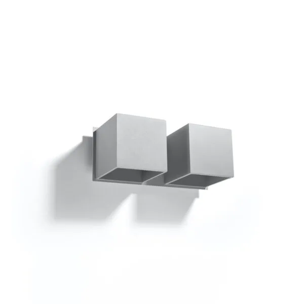 Wall Lamp QUAD 2 Grey Deep Space QUAD