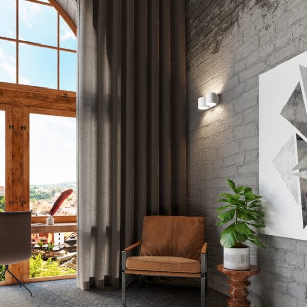 Wall Lamp ORBIS 2 White Deep Space ORBIS