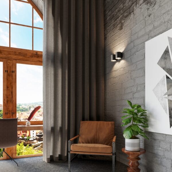Wall Lamp ORBIS 2 Black Deep Space ORBIS