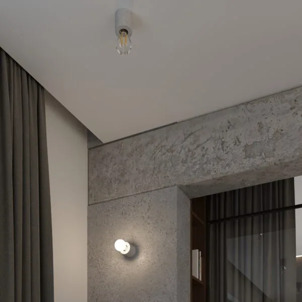 Wall Lamp SALGADO Concrete Persian Indigo SALGADO