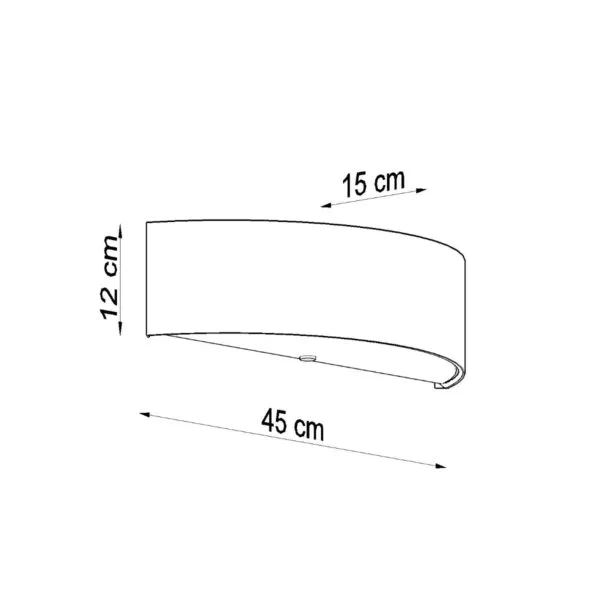 Wall Lamp SKALA Black 2Bm SKALA