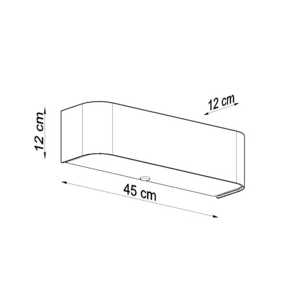 Wall Lamp LOKKO White 2Bm LOKKO