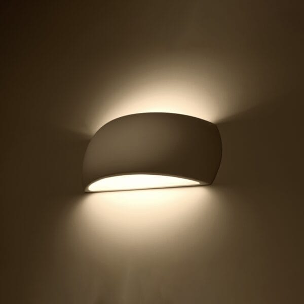 Wall Lamp Ceramic PONTIUS Café Au Lait PONTIUS