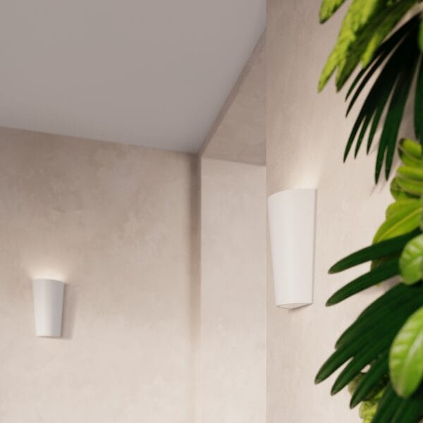 Wall Lamp Ceramic LANA Café Au Lait LANA