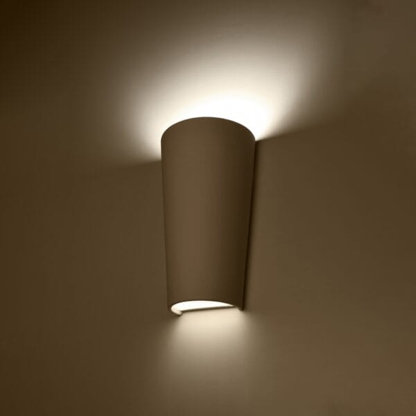 Wall Lamp Ceramic LANA Café Au Lait LANA