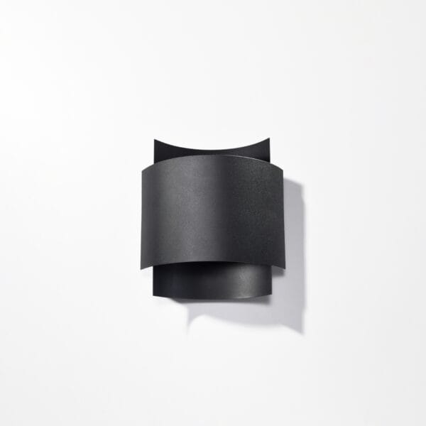Wall Lamp IMPACT Black Modern Indoor Wall Lights Blue Sapphire