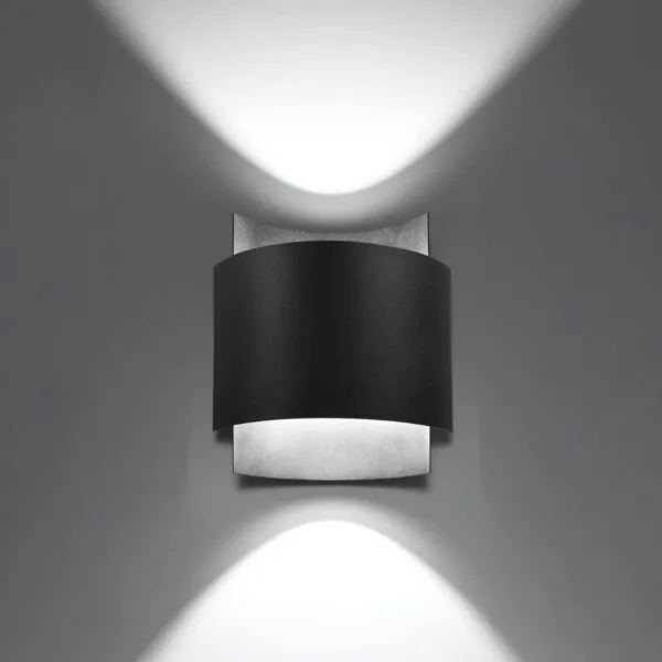 Wall Lamp IMPACT Black Blue Sapphire IMPACT