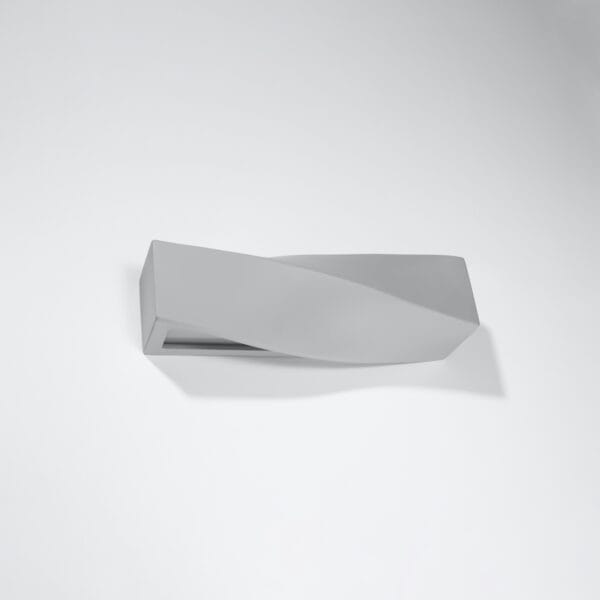 Wall Lamp Ceramic SIGMA Grey Café Au Lait SIGMA