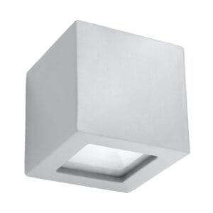 Wall Lamp Ceramic LEO Grey Café Au Lait LEO