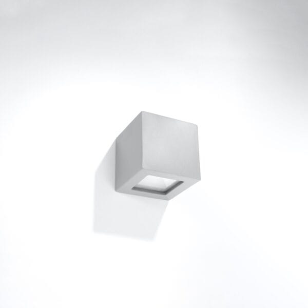 Wall Lamp Ceramic LEO Grey Café Au Lait LEO