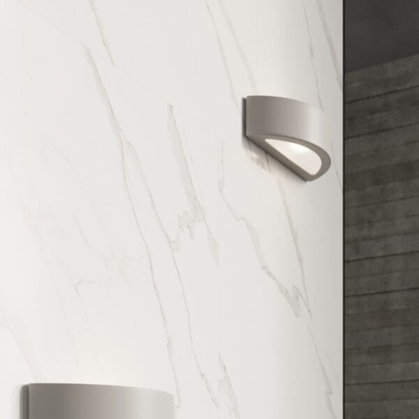 Wall Lamp Ceramic ATENA Grey Café Au Lait ATENA