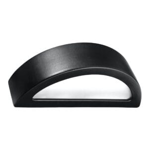 Wall Lamp Ceramic ATENA Black Café Au Lait ATENA