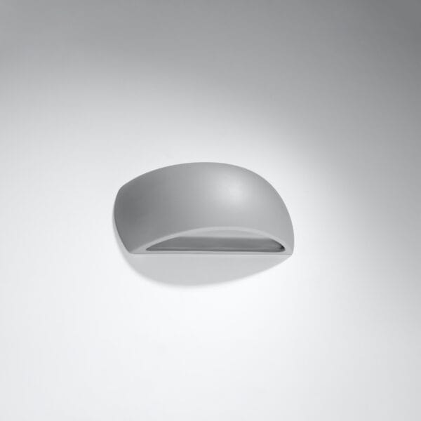 Wall Lamp Ceramic PONTIUS Grey Café Au Lait PONTIUS