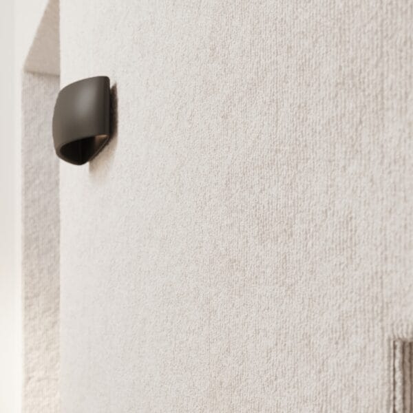 Wall Lamp Ceramic PONTIUS Black Café Au Lait PONTIUS
