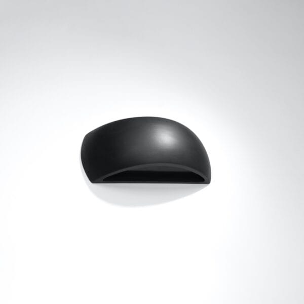 Wall Lamp Ceramic PONTIUS Black Café Au Lait PONTIUS
