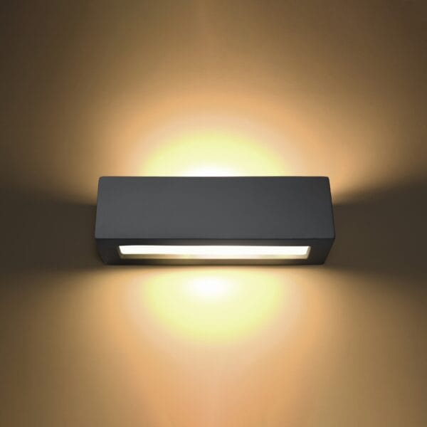 Wall Lamp Ceramic VEGA Grey Café Au Lait VEGA
