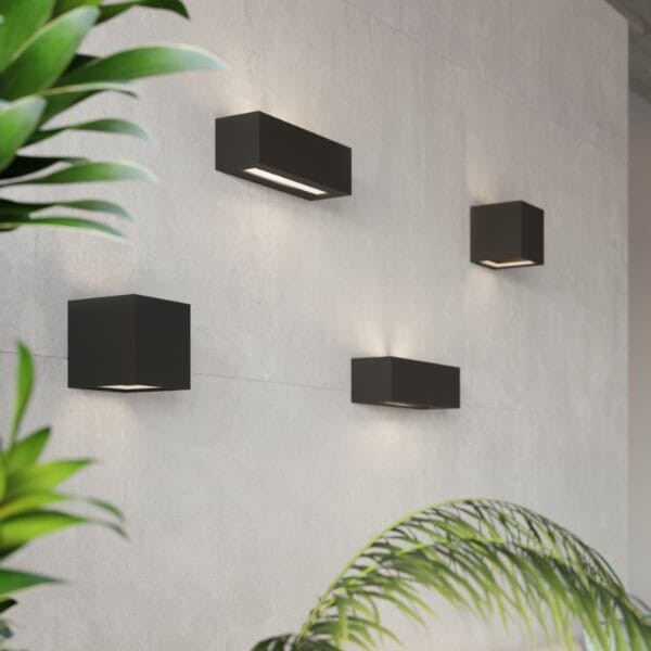 Wall Lamp Ceramic VEGA Black Café Au Lait VEGA