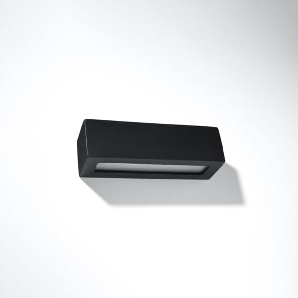 Wall Lamp Ceramic VEGA Black Café Au Lait VEGA