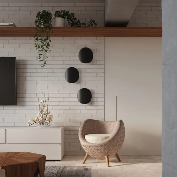 Wall Lamp SENSES Black Blue Sapphire SENSES