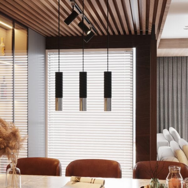 Wall Lamp LOOPEZ Black/chrome Ocean Green LOOPEZ