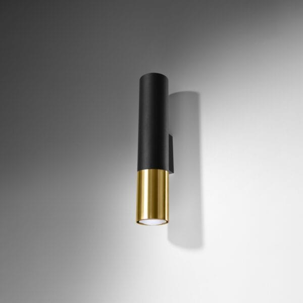 Wall Lamp LOOPEZ Black/golden Ocean Green LOOPEZ