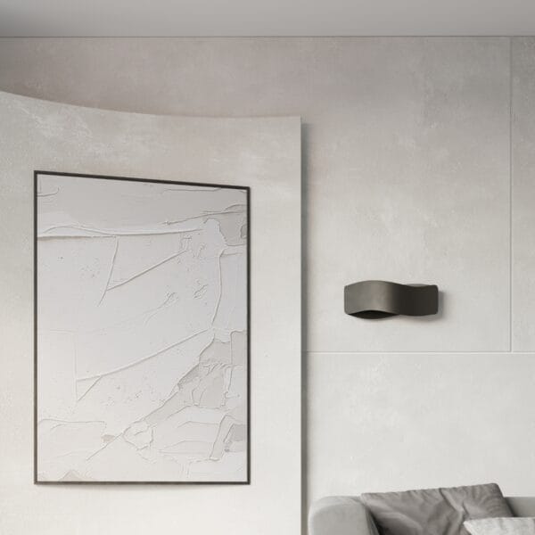 Wall Lamp TILA 30 Black Blue Sapphire TILA