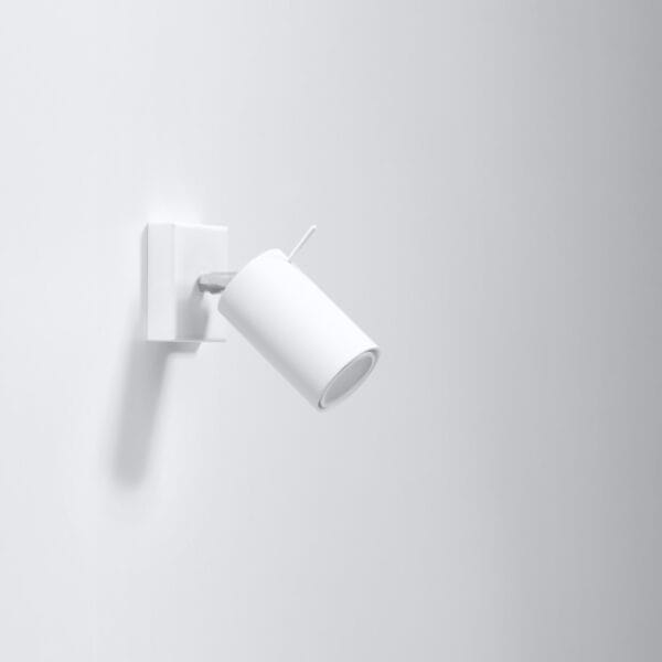 Wall Lamp RING White With a Switch Bittersweet Shimmer RING