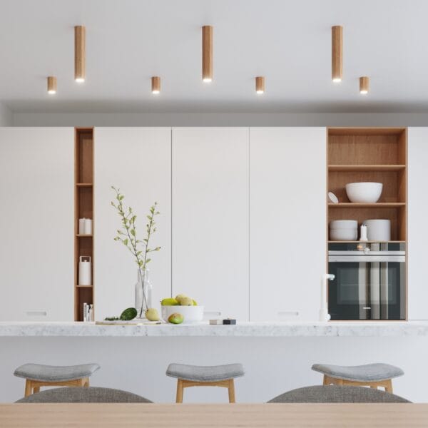 Wall Lamp ZEKE Oak Peach Puff ZEKE