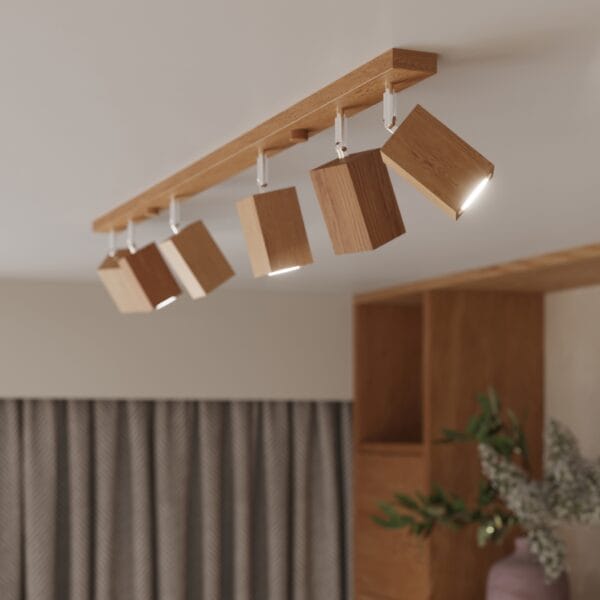 Wall Lamp KEKE Oak Peach Puff KEKE