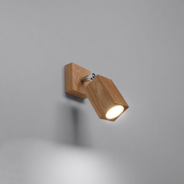 Wall Lamp KEKE Oak Peach Puff KEKE