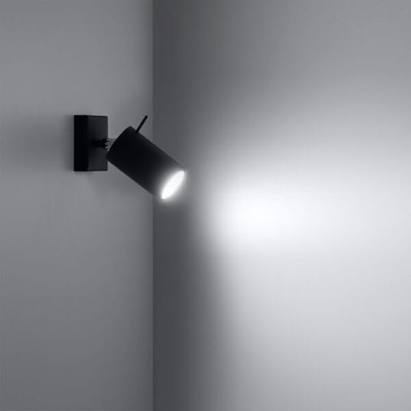 Wall Lamp RING Black a Switch Bittersweet Shimmer RING
