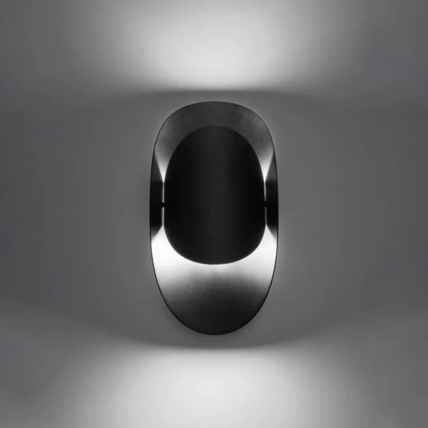 Wall Lamp TEAR Black Blue Sapphire TEAR
