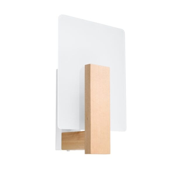 Wall Lamp LAPPO Natural Wood Peach Puff LAPPO