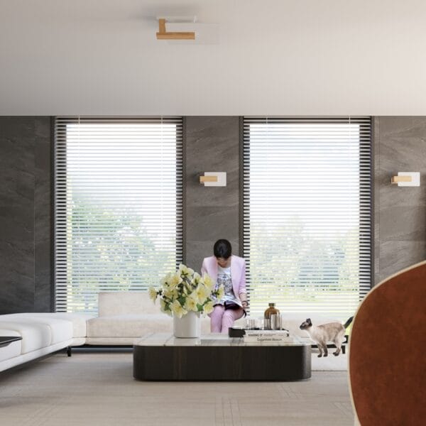 Wall Lamp LAPPO Natural Wood Peach Puff LAPPO